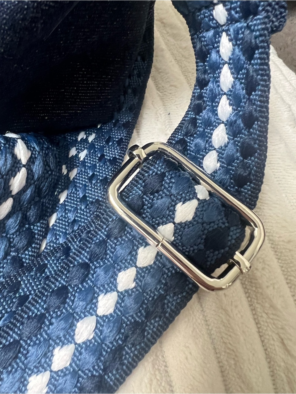 Dior Upcycled Denim Beauty Bag to Crossbody Purse - Picture 4 of 11